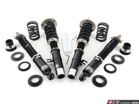 ES#3639810 - I-04E-BR - BR Series Coilover Suspension Kit - Extreme Low - 45mm Front Strut - Featuring 30 levels of adjustment and performance spring rates and valving that makes the BR Series perfect for both daily drivers and track warriors! - BC Racing - BMW