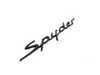 ES#1881628 - 98755923903 - Boxster "Spyder" Rear Emblem - Beautiful Porsche script rear decklid badge - Genuine Porsche - Porsche