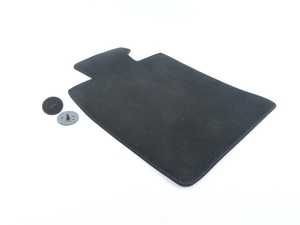 ES#2817444 - 51477345145 - MINI Black Floor Mat Carpet - Front Driver - Replace or upgrade to factory MINI carpets - Genuine MINI - MINI