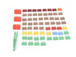 ES#4389075 - E46FuseKit - Fuse Replacement Kit - Complete set of fuses from OE BMW supplier for direct replacement of blown or mismatched fuses. - Race German - BMW