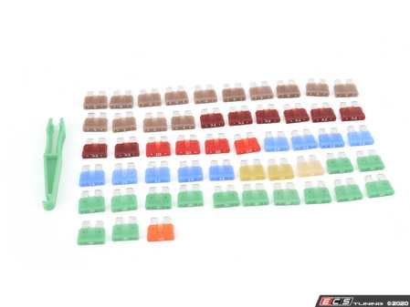 ES#4389074 - E36FuseKit - Fuse Replacement Kit - Complete set of fuses from OE BMW supplier for direct replacement of blown or mismatched fuses. - Race German - BMW