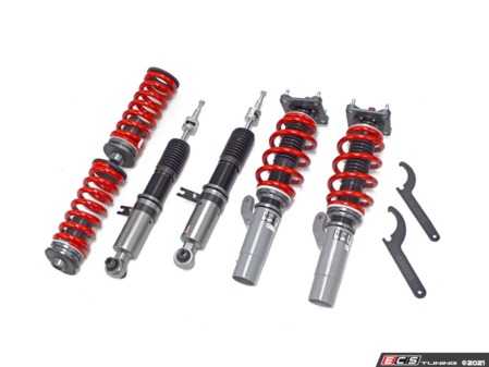 ES#4608806 - MRS1424-D - Mono RS Coilover Kit - Adjustable Damping - Monotube coilovers that give full length adjustment, 32-level Dampening, and front camber plates! - GODSPEED - BMW