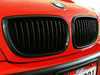 ES#1892395 - BM01-4602-B - Blackout Grille Set - Matte Black - Add style and individuality to your E46 in minutes! - ECS - BMW