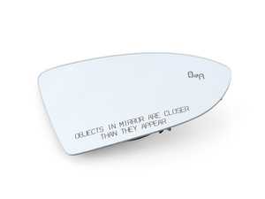 ES#2968707 - 5G0857522Q - Heated Mirror Glass - Right - Factory replacement mirror glass - Genuine Volkswagen Audi - Volkswagen