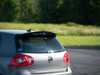 ES#4372227 - 014059LA01 -  MK5 GTI/R32 Hatch Spoiler Extension - Add aggressive styling with our In-House Engineered Gloss Black Rear Hatch Spoiler! - ECS - Volkswagen