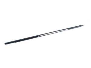 ES#264594 - 51357220192 - Gloss Black Channel Cover/Seal - Rear Right - Seals the space between the window and the door - Genuine BMW - BMW