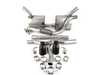 ES#3176661 - SSXAU615 - Cat-Back Exhaust System - Non-Resonated  - 2.76" stainless steel with dual GT100 cerakote black tips - Milltek Sport - Audi
