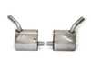 ES#3176661 - SSXAU615 - Cat-Back Exhaust System - Non-Resonated  - 2.76" stainless steel with dual GT100 cerakote black tips - Milltek Sport - Audi