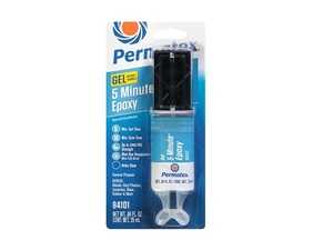 ES#4414442 - 84101 - Permatex 5 Minute Gel Epoxy - Permatexs General Purpose 5 Minute Gel Epoxy provides the flexibility to reposition before the setting time. - Permatex - Audi BMW Volkswagen Mercedes Benz MINI Porsche