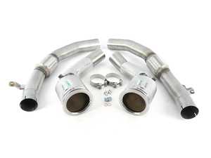ES#4339829 - SSXAU909 - Large Bore Downpipes And Hi-Flow Sports Cats - Featuring Milltek Sport Hi-Flow sports cat, fits to Milltek Sport Cat Back systems. - Milltek Sport - Audi