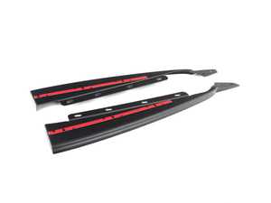 ES#4414609 - 008569LA01-02KT - MK6 Jetta Facelift ECS Rear Diffuser Side Spat Add-On Kit - Textured Black - Enhance the style on your ECS Tuning Rear Diffuser with our Rear Bumper Side Spats - ECS - Volkswagen