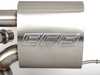 ES#4414027 - 014107LA -  MK5 R32 Valved Catback Exhaust System - In-house engineered for the R32 enthusiast! Features T304 SS Tig-welded 2.5" tubing and a valved muffler for audible obedience or wide open for glorious Wookie growls! - ECS - Volkswagen