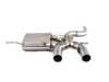 ES#4414027 - 014107LA -  MK5 R32 Valved Catback Exhaust System - In-house engineered for the R32 enthusiast! Features T304 SS Tig-welded 2.5" tubing and a valved muffler for audible obedience or wide open for glorious Wookie growls! - ECS - Volkswagen