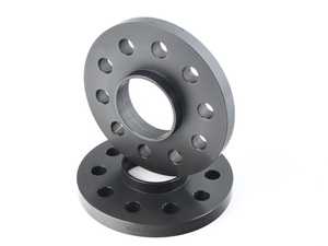 ES#3691685 - 3055664SW - 15mm DR Series Trak Wheel Spacers (Black) - Pair - Fine tune your stance and improve handling - H&R - BMW MINI