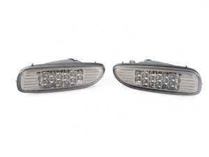 ES#4000128 - V-150118 - LED Smoked Union Jack Rear Bumper Fog Light - Replaces the factory rear fog lights (if optioned) with LEDs - Vinstar - MINI