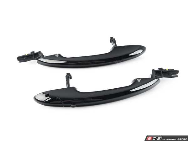 Genuine MINI - 51712457410KT - Door Handle Piano Black Front - Set