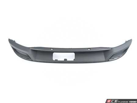ES#3439432 - 5GM807568K9B9 - Rear Diffuser  - Matte black rear diffuser - Genuine Volkswagen Audi - Volkswagen