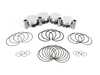 ES#4020194 - 353860 - JE Performance Forged Piston Set - Includes rings, wire locks, and 23mm wrist pins - 83.0mm bore (0.5mm overbore), 9.6:1 CR, 92.8mm stroke (stock) - JE Piston - Audi Volkswagen