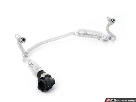 ES#2797643 - 11537848506 - Turbocharger Coolant Feed Line - Runs from the water pump line to the turbochargers. - Genuine BMW - BMW