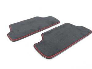 ES#4023969 - 51472469129 - Rear Carpet Factory Floor Mats Set JCW Pro Newer Design - Priced As Set  - Replace or upgrade to factory MINI mats - Genuine MINI - MINI