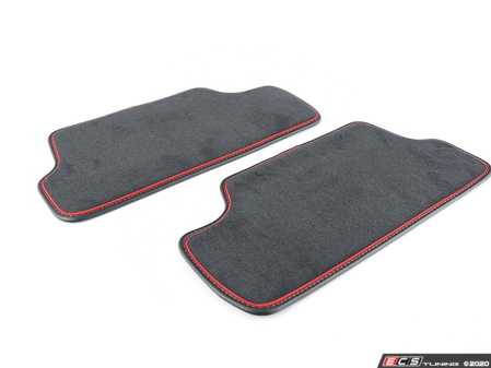 ES#4023969 - 51472469129 - Rear Carpet Factory Floor Mats Set JCW Pro Newer Design - Priced As Set  - Replace or upgrade to factory MINI mats - Genuine MINI - MINI
