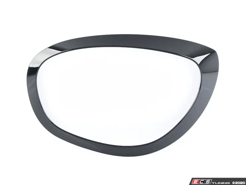 Genuine MINI - 51138739351 - Headlight Trim Ring Black Line - Left 