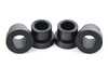 ES#4138946 - PFR3-1111BLK - Performance Polyurethane Rear Lower Bushings - Front Position  - Improves handling and control, upgrade to a more engaging driving experience - Powerflex Black Series - Audi