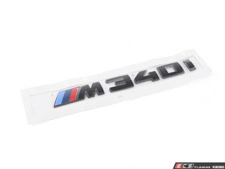ES#4189005 - 51142472849 - M340i Emblem - Black - Stealthy, contemporary look, straight from BMW - Genuine BMW - BMW