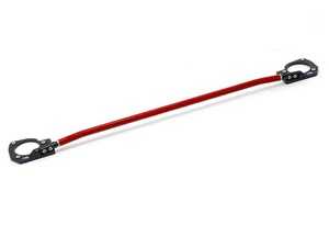 ES#4414668 - NM.358856R - NM Billet Aluminum Tie-Bar - Red - Front strut tower bar for suspension rigidity - NM Engineering - MINI