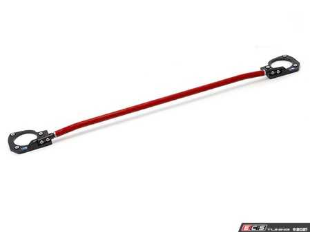 ES#4414668 - NM.358856R - NM Billet Aluminum Tie-Bar - Red - Front strut tower bar for suspension rigidity - NM Engineering - MINI