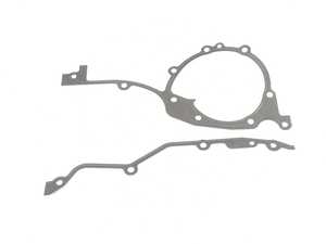 ES#4392764 - 11141707260 - Lower Timing Cover Gasket Set - M52TU M54 - Seals lower timing cover to the engine block - includes both the left and right side gaskets - Elring - BMW