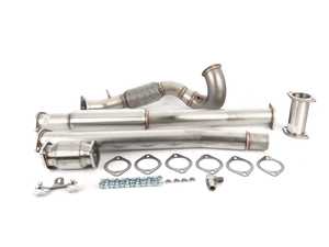 ES#4389233 - ES-VW09-KITB - 3" Stainless Steel Downpipe with 100 Cell Catalytic Converter  - (NO LONGER AVAILABLE) - Increase Power and Torque! - XForce - 
