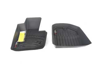 ES#3459812 - 4411971 - Front FloorLiner DigitalFit - Black - Laser measured for perfect fitment and ultimate protection against moisture and debris - WeatherTech - BMW
