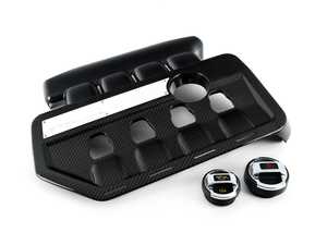 ES#3663680 - 005243ecs04ktKT1 - Engine Bay Cover Kit  - Restore your vehicles engine bay with a new carbon fiber engine cover, with a R8 oil and coolant cap! - Assembled By ECS - Audi