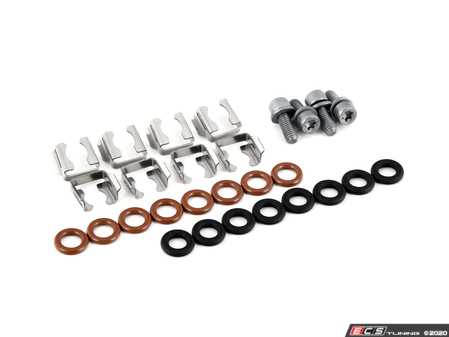 ES#2718445 - 13537528539KT1 - Fuel Injector Installation Kit - Everything you need to install new fuel injectors, including fuel rail bolts. - Genuine BMW - BMW