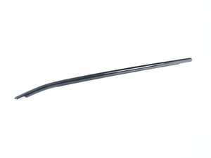 ES#3554040 - 51357410016 - Front Door Lower Window Trim - Right - High Gloss Shadow Line black lower window trim - Genuine BMW - BMW