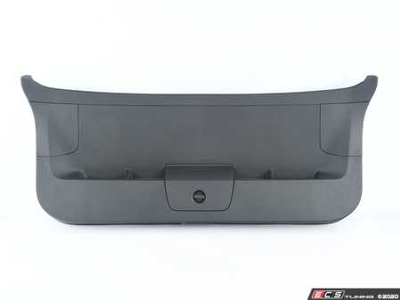ES#4031052 - 5G9867605B82V - Hatch Trim Panel - Complete assembly with covers and hardware - Titanium Black - Genuine Volkswagen Audi - Volkswagen