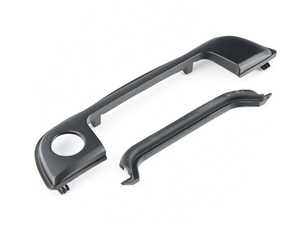 ES#4158962 - 51218122442KT - Door Handle Trim - Right Front With Gasket  - Is your gasket around the door handle cracking or dry rotting? Replace your door handle trim - Assembled By ECS - BMW