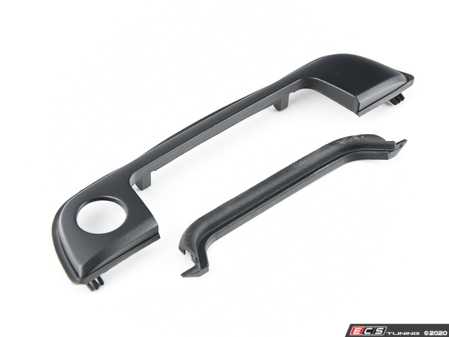 ES#4158962 - 51218122442KT - Door Handle Trim - Right Front With Gasket  - Is your gasket around the door handle cracking or dry rotting? Replace your door handle trim - Assembled By ECS - BMW