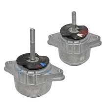 ES#4415931 - 94637505722KT - 2010-2012 Panamera 3.6L V6 Lower Engine Mount Kit - Reduce Vibration and Improve Performance by replacing your worn engine mounts - Assembled By ECS - Porsche