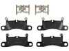ES#3438200 - 7P6698451C - TRW Ultra Low-Metallic Rear Brake Pad Set - TRW Ultra pad set featuring a copper-free low-metallic compound and CITEC break-in coating - TRW - Volkswagen