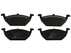 ES#4414168 - 1J0698151J - Low-Metallic Front Brake Pad Set - TRW Pro pad set featuring a copper-free low-metallic compound - TRW - Volkswagen