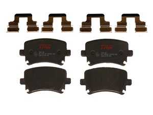 ES#4415599 - TXM1108 - TRW Ultra Semi-Metallic Rear Brake Pad Set
 - TRW Ultra pad set featuring a copper-free semi-metallic compound and CITEC break-in coating - TRW - Audi Volkswagen