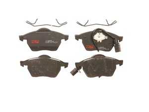 ES#4415419 - 3A0698151A - TRW Ultra Low-Metallic Front Brake Pad Set - TRW Ultra pad set featuring a copper-free low-metallic compound and CITEC break-in coating - TRW - Volkswagen