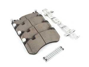 ES#3991142 - Z26-1291 - Z26 Extreme Street Front Brake Pad Set - Carbon-fiber ceramic formula that offers extreme braking performance. Includes hardware. - Power Stop - Audi Mercedes Benz