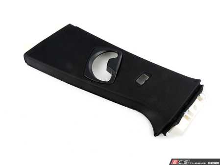 ES#2678713 - 51437846229 - B pillar cover - left  - Black, Upper portion of B pillar trim - Genuine BMW - BMW