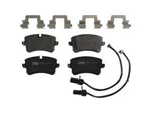 ES#4416067 - 4G0698451-LM - Low-Metallic Rear Brake Pad Set - TRW Pro pad set featuring a copper-free low-metallic compound - TRW - Audi