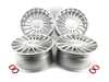 ES#4414499 - 50605306809KT - 20" 0.04 - Set Of Four - 20"x9.0" ET35 5x112 - Silver/Cut - 3SDM - Audi Volkswagen