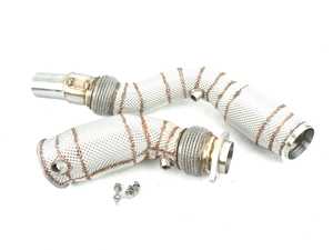 ES#4305294 - 1301055450 - S55 Catted Downpipes w/ 200 Cell Sport Cat - F8X M3/M4/M2C - Increase the overall power at your foot with these upgraded performance downpipes from racing dynamics. Racing Dynamics has been a huge part of the European community since the early 80's! - Racing Dynamics - BMW