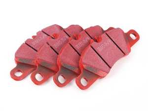 ES#2153428 - DP32057C - RedStuff Performance Brake Pad Set - A high performance street pad featuring Kevlar technology - EBC - Porsche